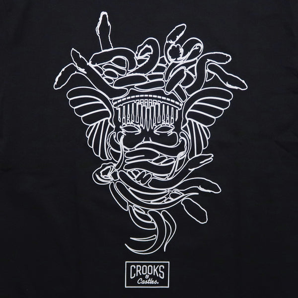 Crooks & Castles Line Art Medusa T-Shirt