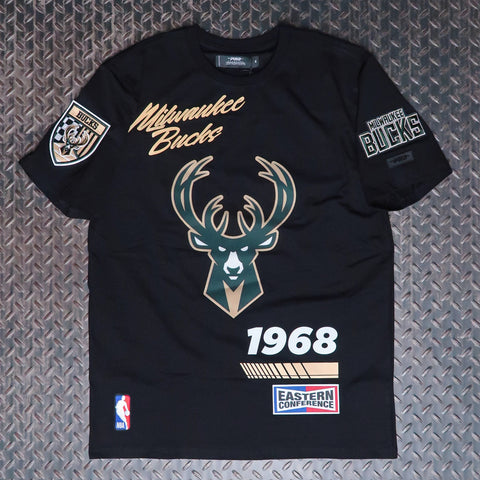 Pro Standard Milwaukee Bucks Fast Lane T-Shirt Black BMB1515492-BLK