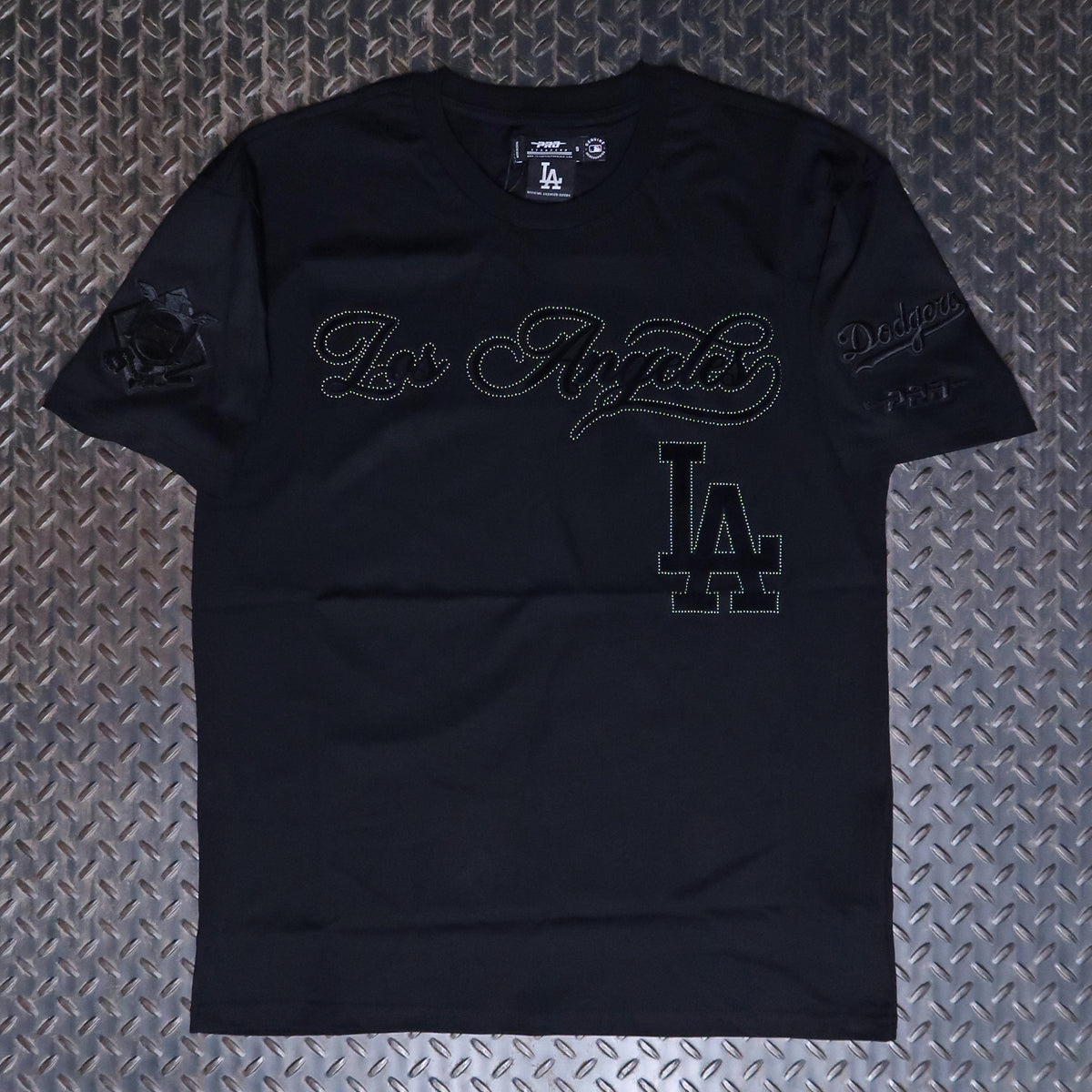 Pro Standard Los Angeles Dodgers Blackout Drop Shoulder T-Shirt 