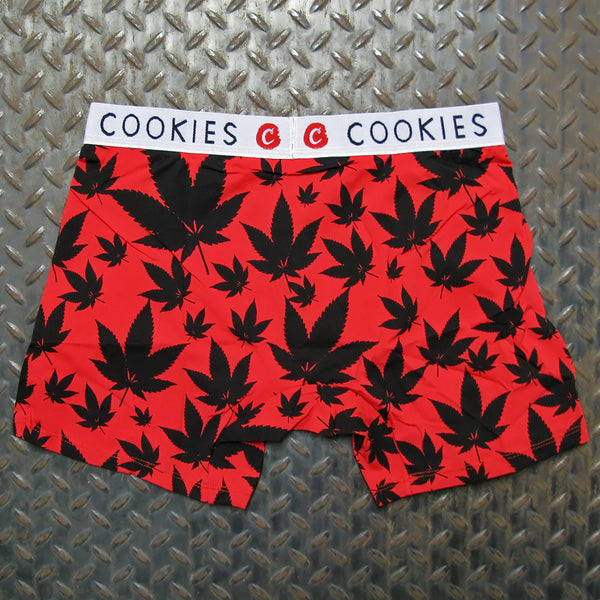 Cookies Leaf Print Boxer Briefs