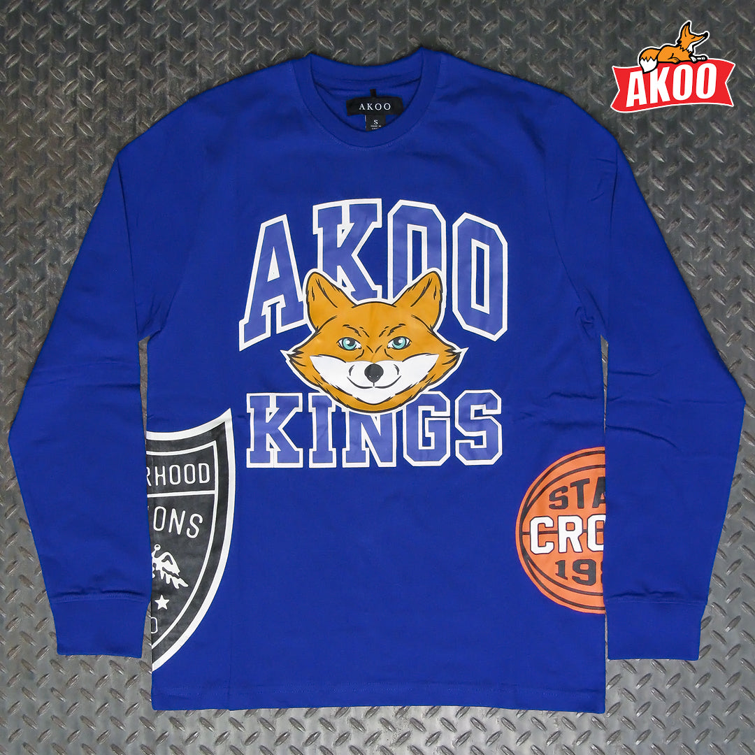 Akoo Pop Crew Long Sleeve T-Shirt 711-8315
