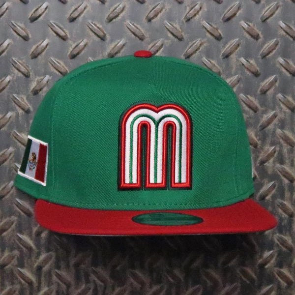 New Era Mexico World Baseball Classic 2026 2Tone 9FIFTY A-Frame Snapback