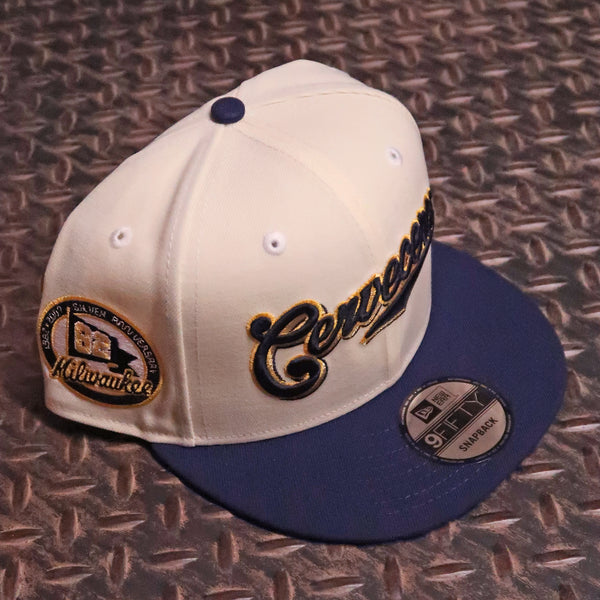New Era Milwaukee Brewers Cerveceros 2Tone 9FIFTY Snapback