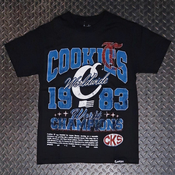 Cookies Champions Only T-Shirt Black CM261TSP03