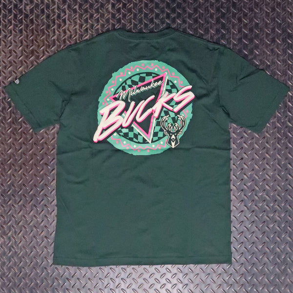 New Era Milwaukee Bucks G1 1963 T-Shirt Forest Green 60634823