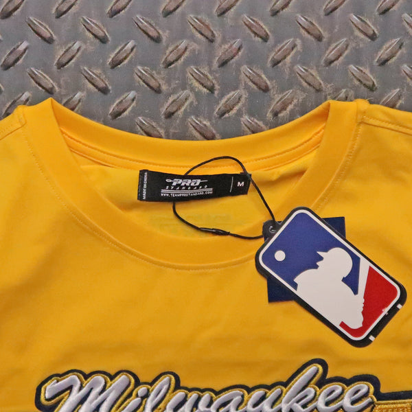 Pro Standard Milwaukee Brewers Team Badge T-Shirt