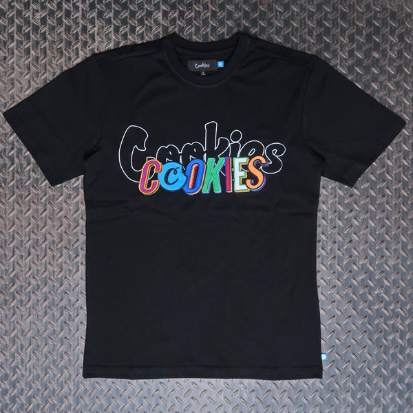 Cookies Clothing On The Block Cotton Jersey Knit T-Shirt CM232KST04