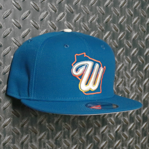 New Era Milwaukee Brewers City Connect 2026 9FIFTY Snapback Hat Turquoise 60867700