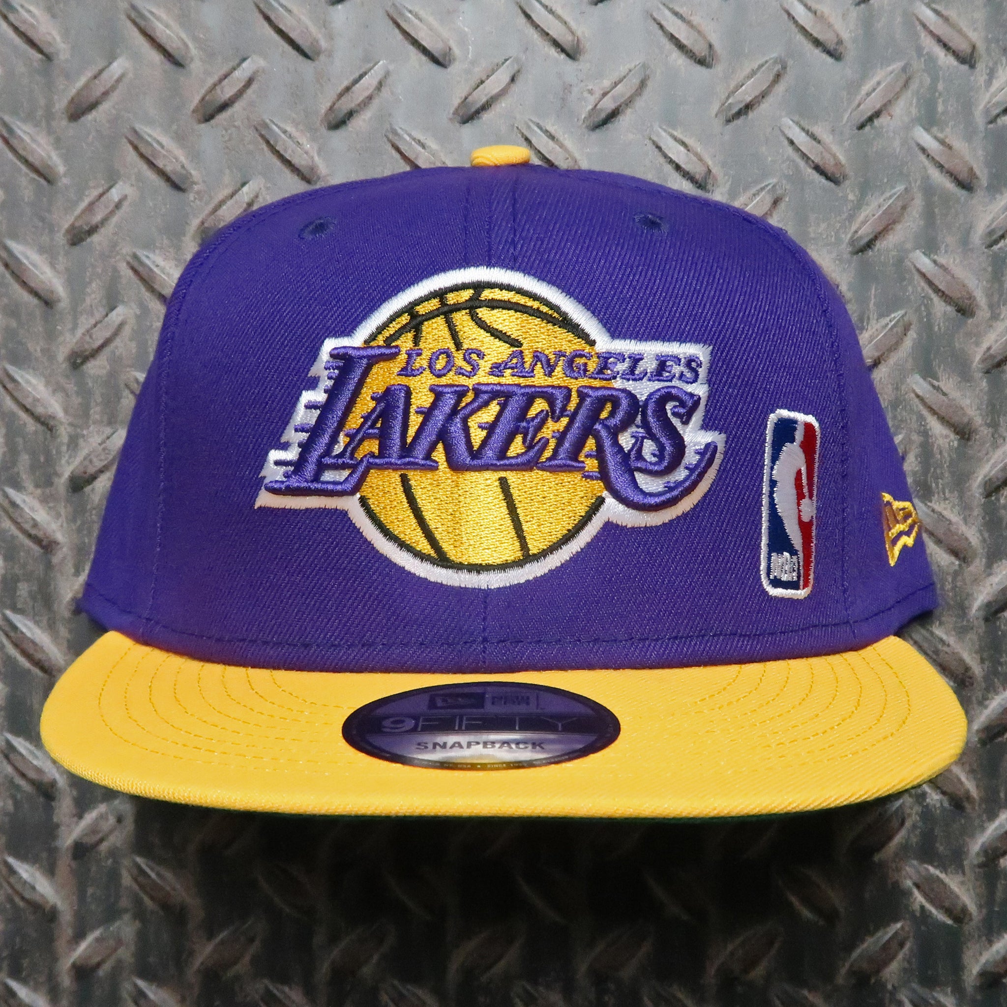 New Era Los Angeles Lakers Black Letter Arch 9FIFTY Snapback 60243414