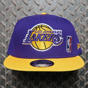 New Era Los Angeles Lakers Black Letter Arch 9FIFTY Snapback 60243414