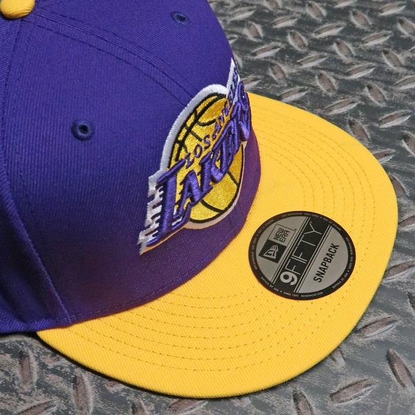 New Era Los Angeles Lakers Black Letter Arch 9FIFTY Snapback