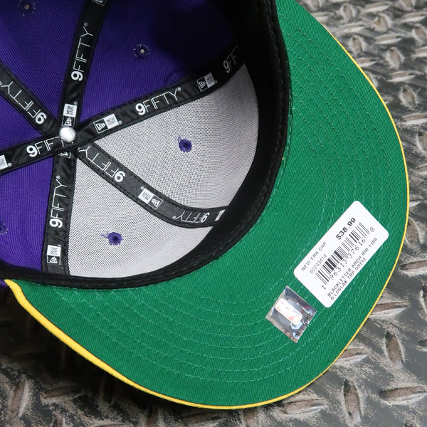 New Era Los Angeles Lakers Black Letter Arch 9FIFTY Snapback