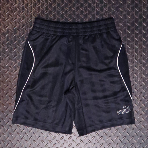 PUMA Sport Stripe Soccer Short Black 69443501