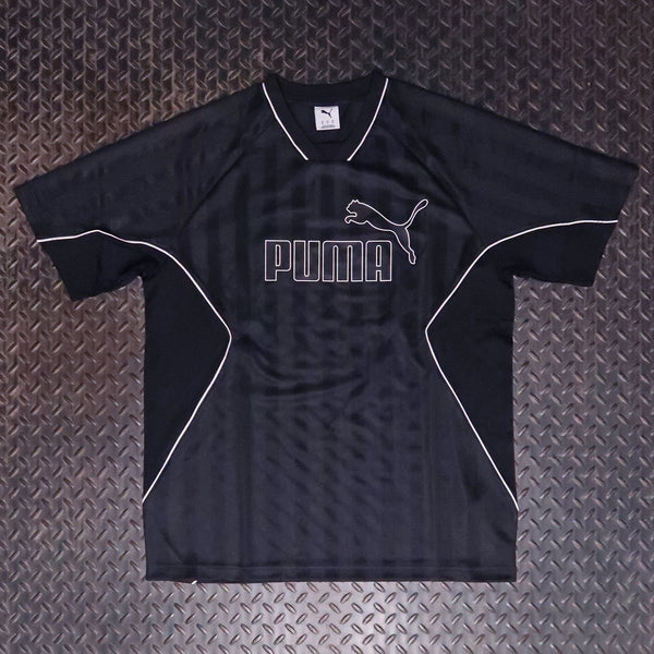 PUMA Sport Stripe Soccer Jersey Black 6944330