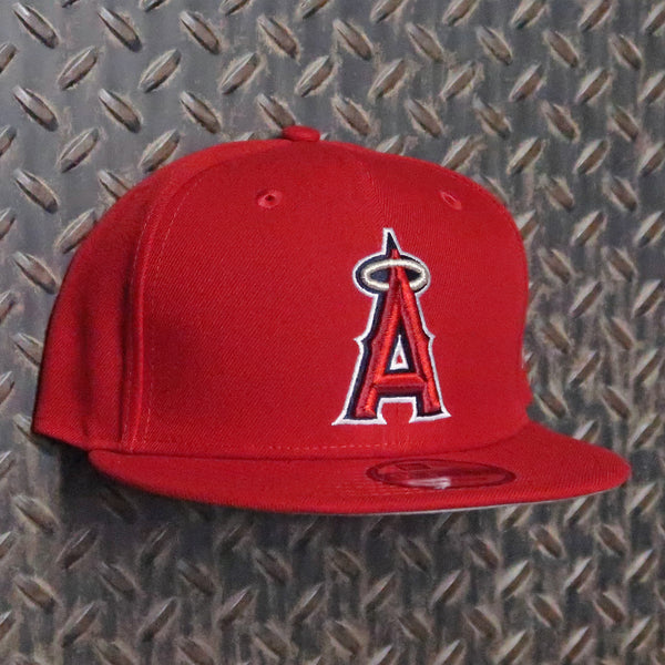 New Era Los Angeles Angels 9FIFTY Snapback Hat Red 11591088