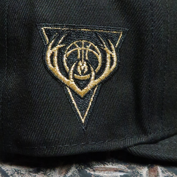 New Era Milwaukee Bucks Black & Gold 9FIFTY Snapback