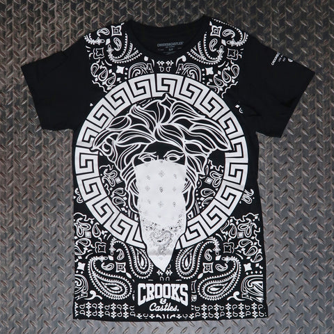 Crooks & Castles Greco Medusa Paisley T-Shirt 2I50727