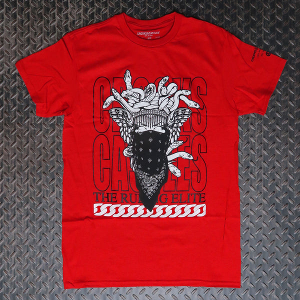Crooks & Castles Medusa Band T-Shirt QS2101743