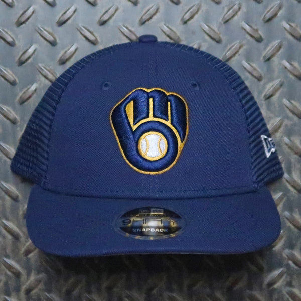 New Era Milwaukee Brewers Low Profile 9FIFTY Snapback Trucker