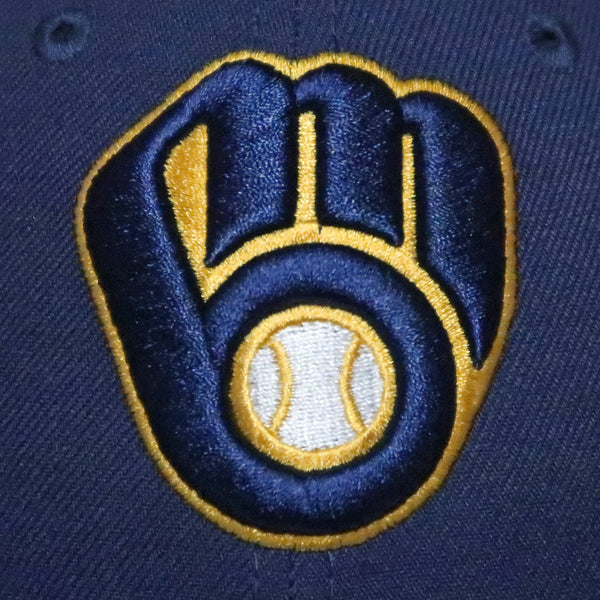 New Era Milwaukee Brewers Low Profile 9FIFTY Snapback Trucker