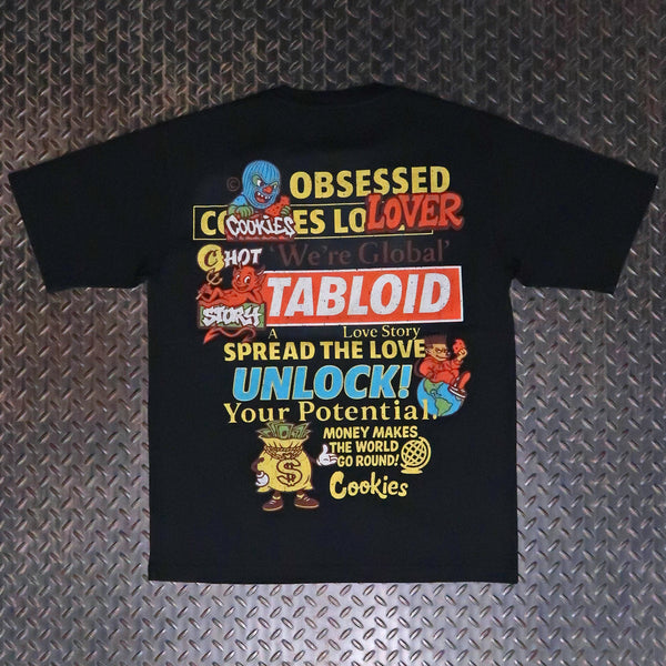 Cookies New Money Obsessed Oversized Drop Shoulder Knit T-Shirt