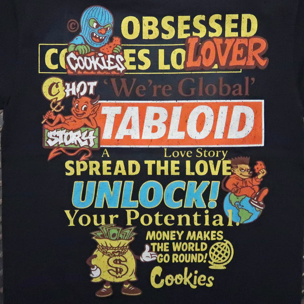 Cookies New Money Obsessed Oversized Drop Shoulder Knit T-Shirt