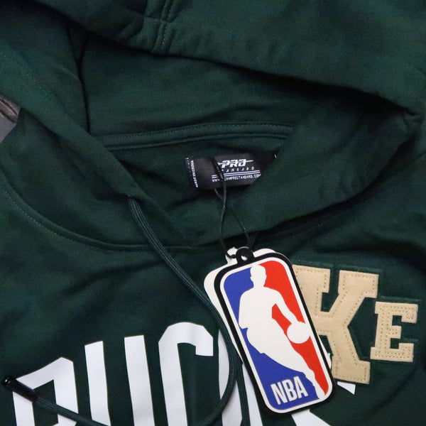 Pro Standard Milwaukee Bucks Letterman Rib Hoodie