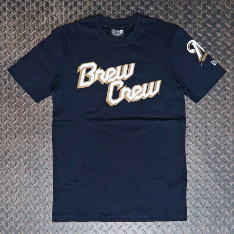 New Era Milwaukee Brewers Retro Color City Connect T-Shirt 60426408