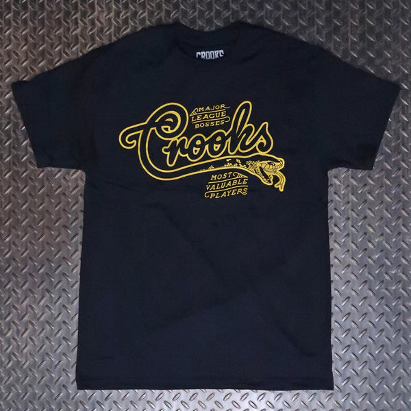 Crooks & Castles Crooks MVP T-Shirt Black 6C27010