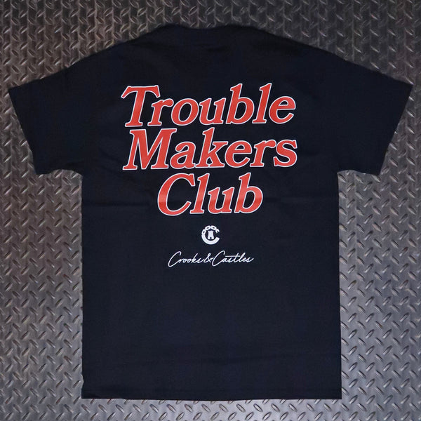 Crooks & Castles Trouble Makers Club T-Shirt