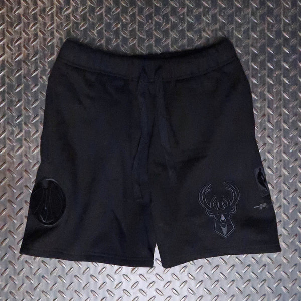 Pro Standard Milwaukee Bucks Neutral Sweatshort BlackBMB358160