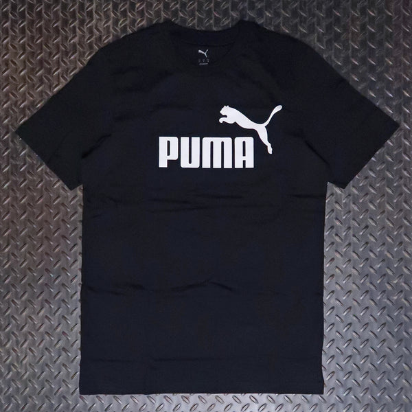 PUMA No 1 Logo T-Shirt Black White 68801101