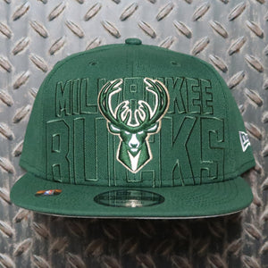 New Era Milwaukee Bucks 2023 Draft 9FIFTY Snapback 60360922