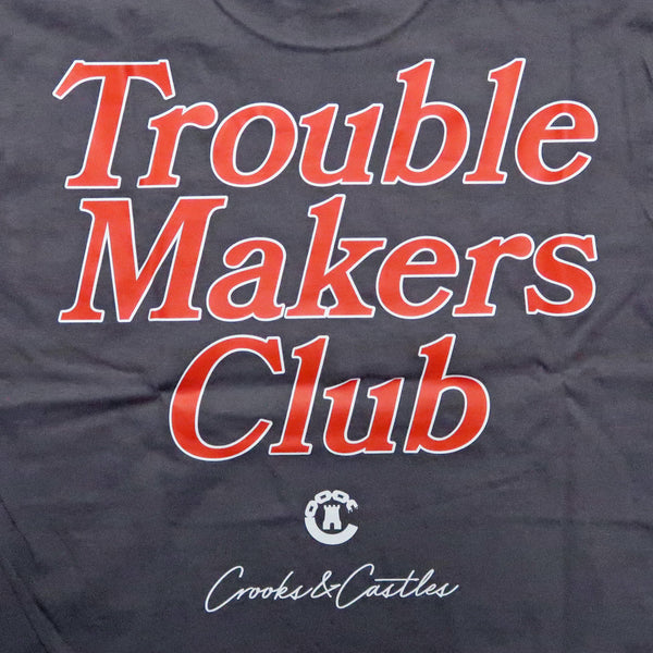 Crooks & Castles Trouble Makers Club T-Shirt