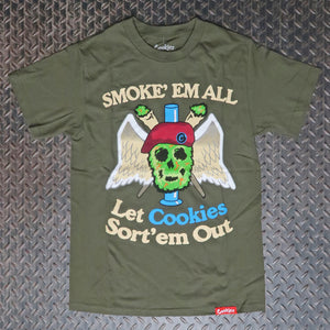 Cookies Smoke Em All T-Shirt CM234TSP69