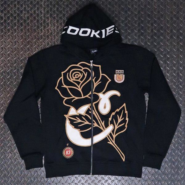Cookies Ciudad Zip Hoodie Black CM263HFC06