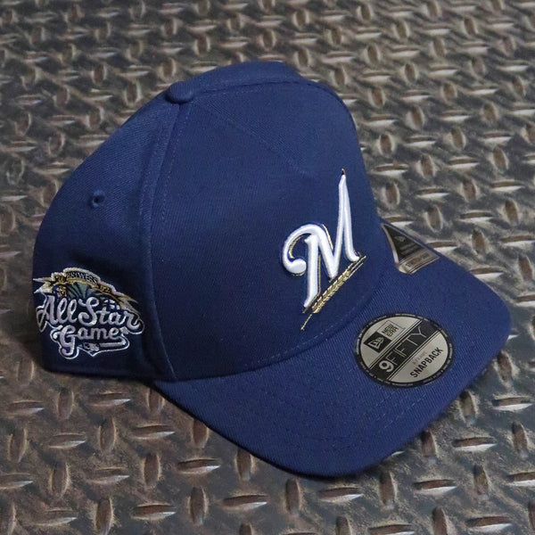 New Era Milwaukee Brewers All-Star Game 2002 9FIFTY A-Frame Snapback