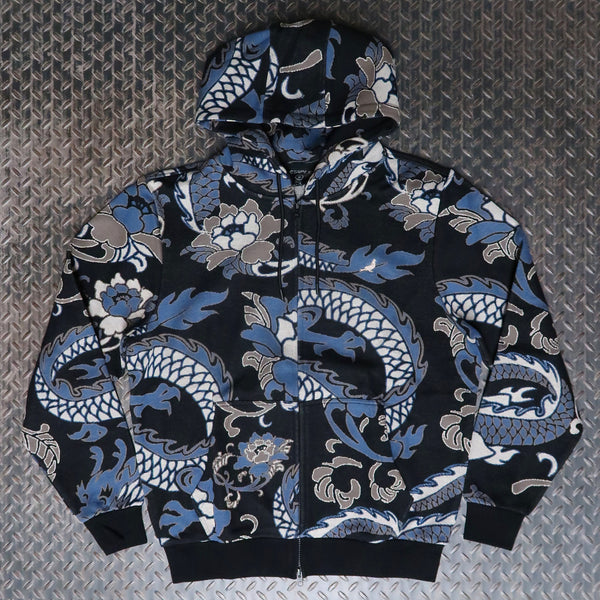 Staple Dragon Jacquard Zip Hoodie 2311H7442