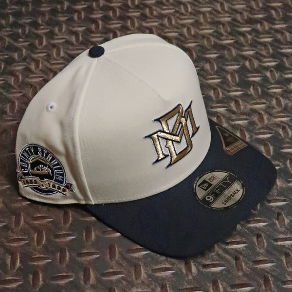 New Era Milwaukee Brewers County Stadium 9FIFTY A-Frame Snapback