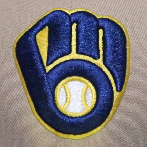 New Era Milwaukee Brewers Ball & Glove 2Tone 59FIFTY Fitted