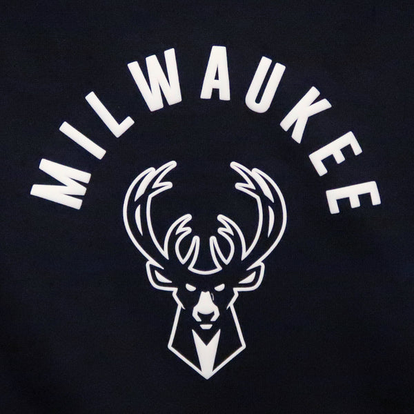 Pro Standard Milwaukee Bucks All Pro Drop Shoulder Zip Hoodie