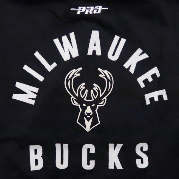 Pro Standard Milwaukee Bucks All Pro Drop Shoulder Zip Hoodie