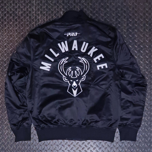 Pro Standard Milwaukee Bucks All Pro Satin Jacket