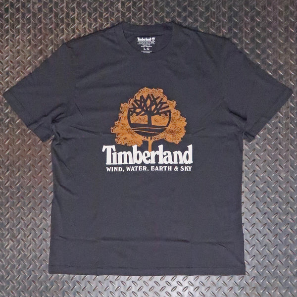 Timberland Elements Graphic T-Shirt Vintage Black TBC0YHF0CN1