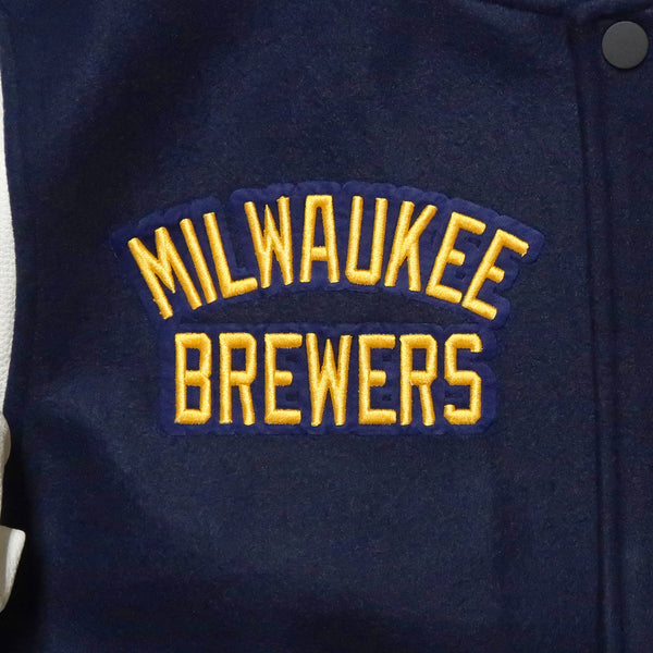 Pro Standard Milwaukee Brewers City Centric Varsity Jacket