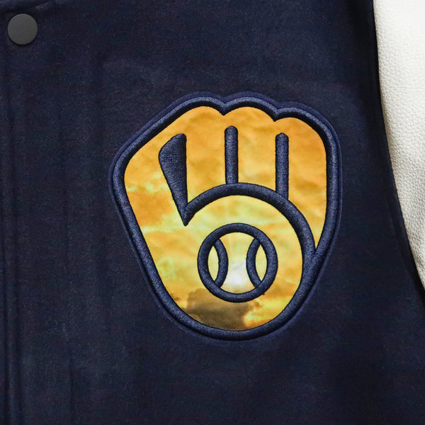 Pro Standard Milwaukee Brewers City Centric Varsity Jacket