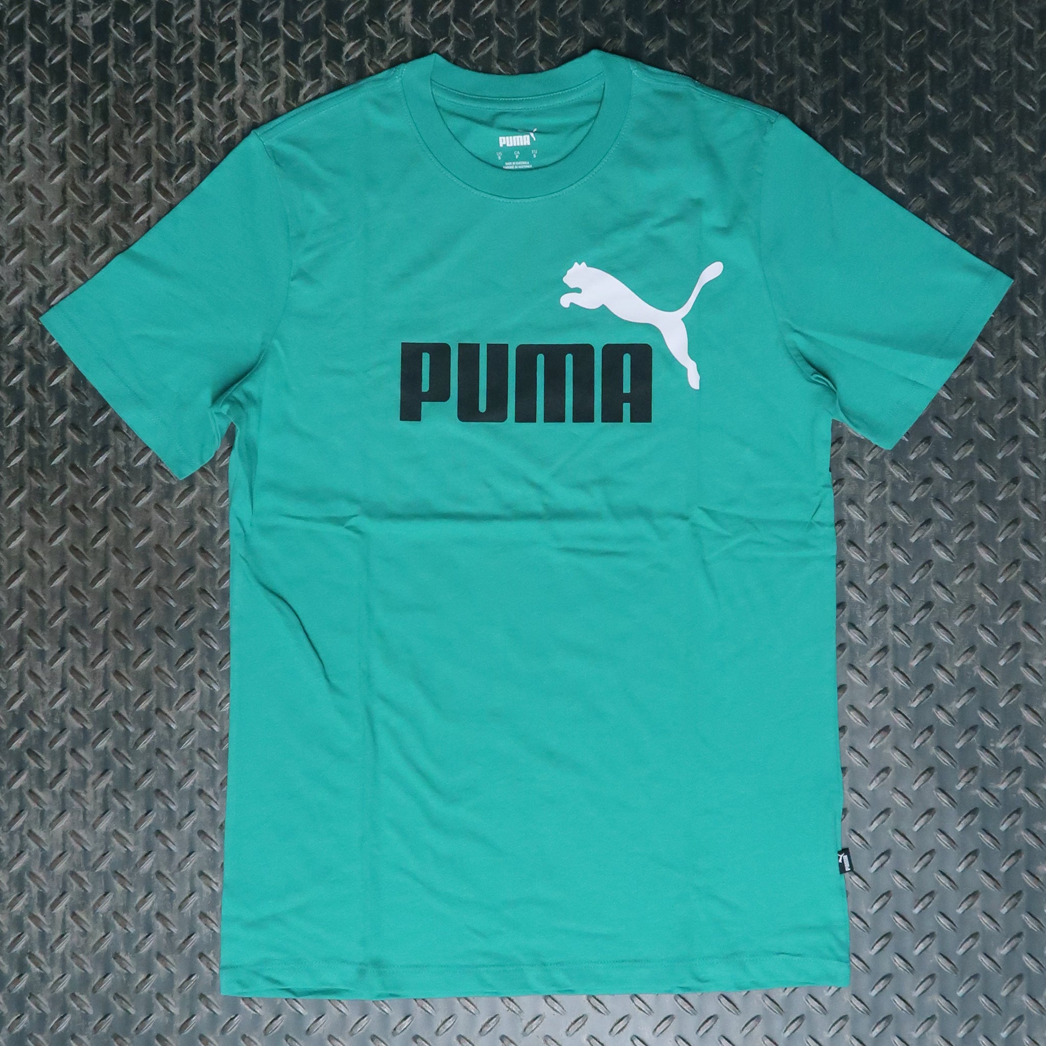 PUMA Essentials 2 Color Logo T-Shirt Sparkling Green 67877484