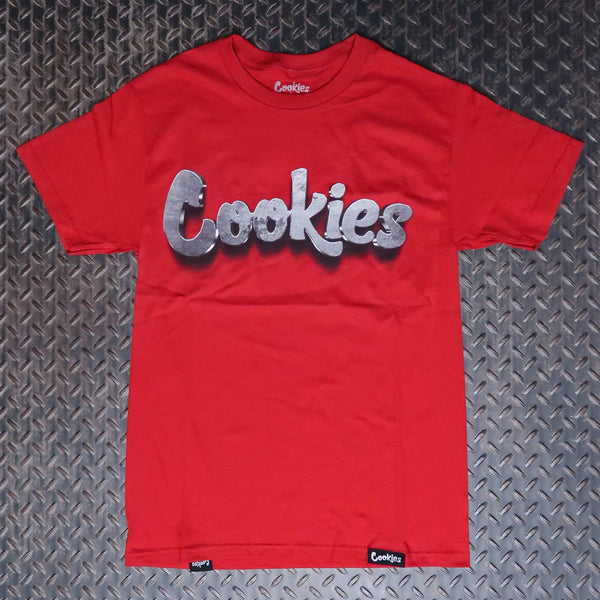 Cookies Solid T-Shirt Red CM242TSP49