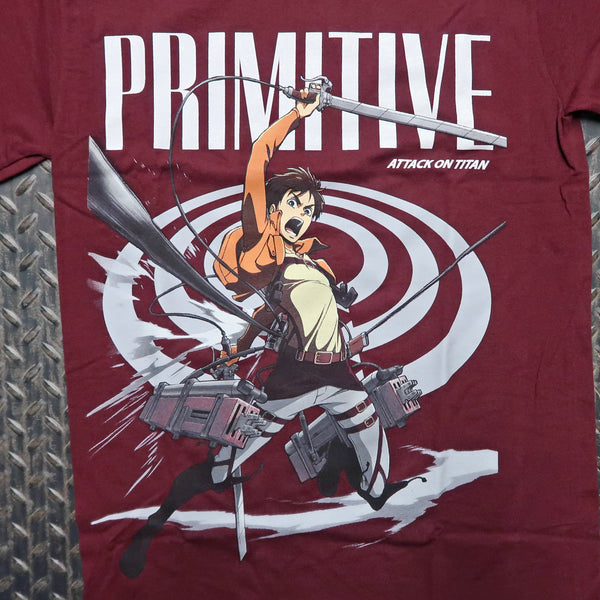 Primitive x Attack On Titan Eren T-Shirt