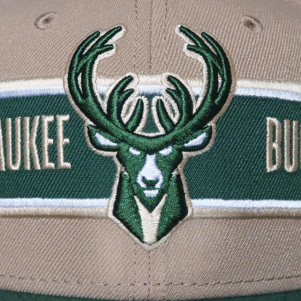 New Era Milwaukee Bucks 2024 Draft 9FIFTY Snapback